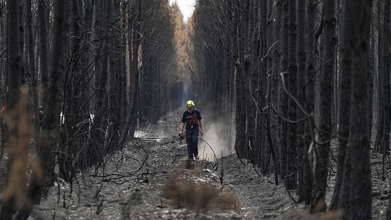 Greece and Spain Battle Ongoing Wildfires