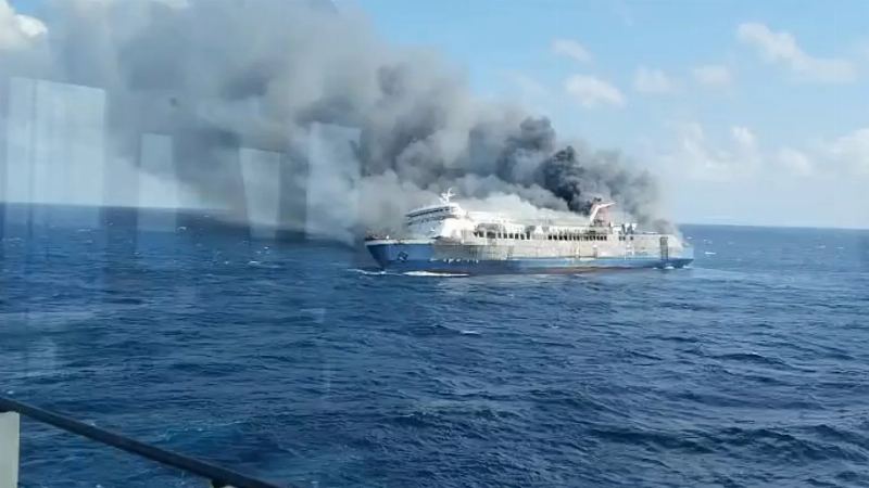Fire on Indonesian Ferry: At Least 5 Dead and 41 Missing