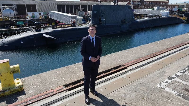UK Invests £8.4 Billion in Nuclear Submarine Development