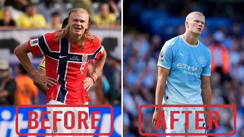 Erling Haaland Shocks Fans with New Haircut: Social Media Goes Wild