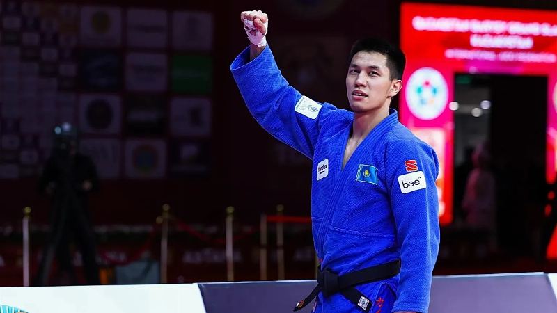 Kazakhstan Claims Gold at Judo Grand Slam in Astana